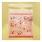 Tegg Cookies Bags 200PCS Self Adhesive Lovely Strawberry Plastic Cookies Pastries Candy Lolly Gift Bag For Birthday Party Wedding Party Halloween Christmas Day 3.9x3.9Inch